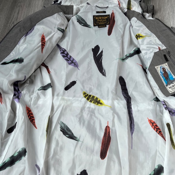 Burton Women's Size Small DryRide Grey Mid Length snow Jacket - Picture 11 of 13